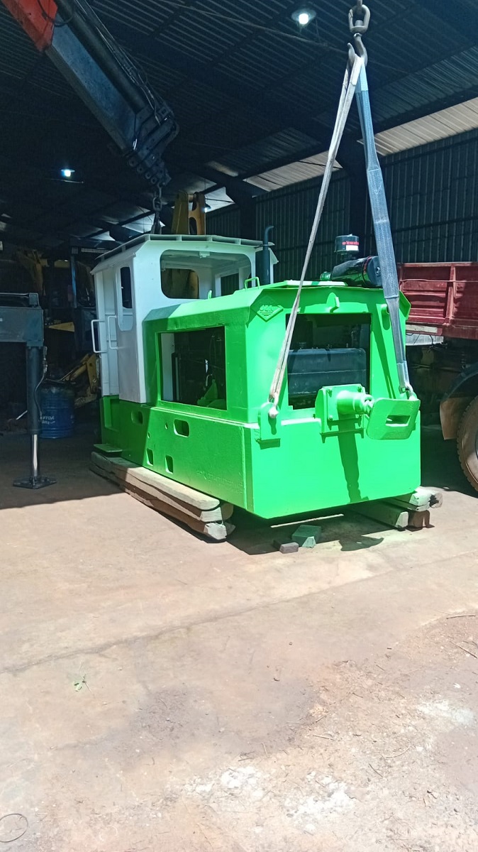 Locomotora electrica SL25E / Maquina ferroviaria - Imagen 2